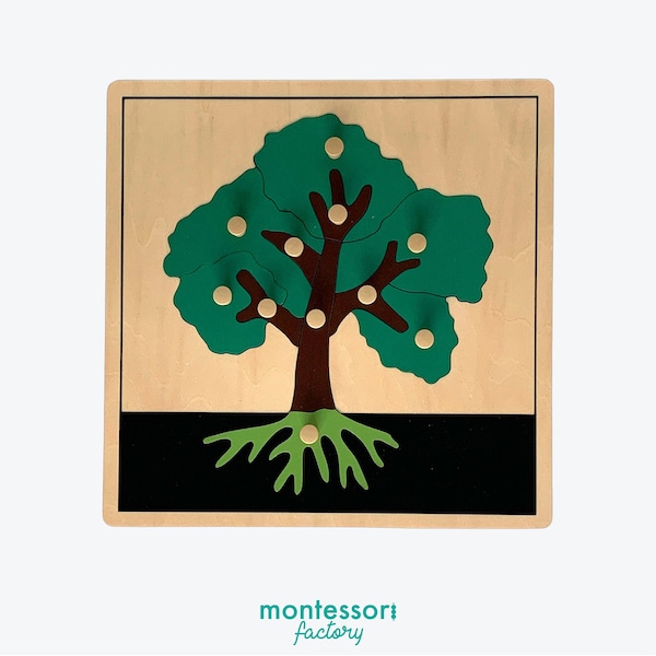 Wood Tree Puzzle Etsy