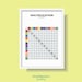 MULTIPLICATION SQUARE Math Kids Room Wall Art Montessori Kindergarten ...