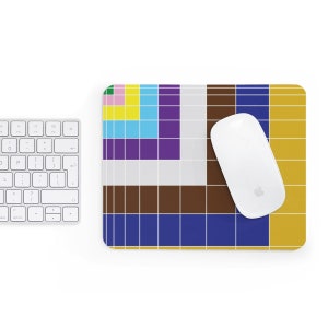 Decanomial Square Montessori Mouse Pad