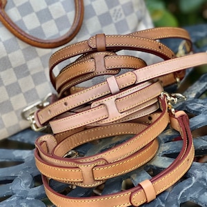 Men's Louis Vuitton Damier print belts - Pretty In Patina
