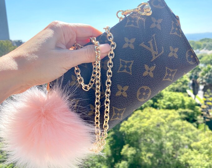 Authentic LOUIS VUITTON Pouch Purse Bag LV Purse Monogram Restored