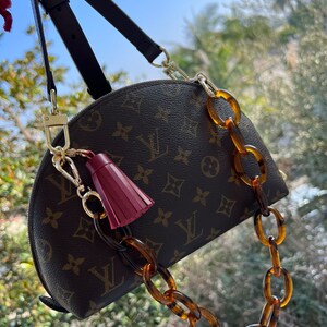 LOUIS VUITTON Authentic Pre Owned Cosmetic Bag gm clutch bag LV purse monogram Restored interior Complimentary Handmade Leather Strap Etsy Nederland
