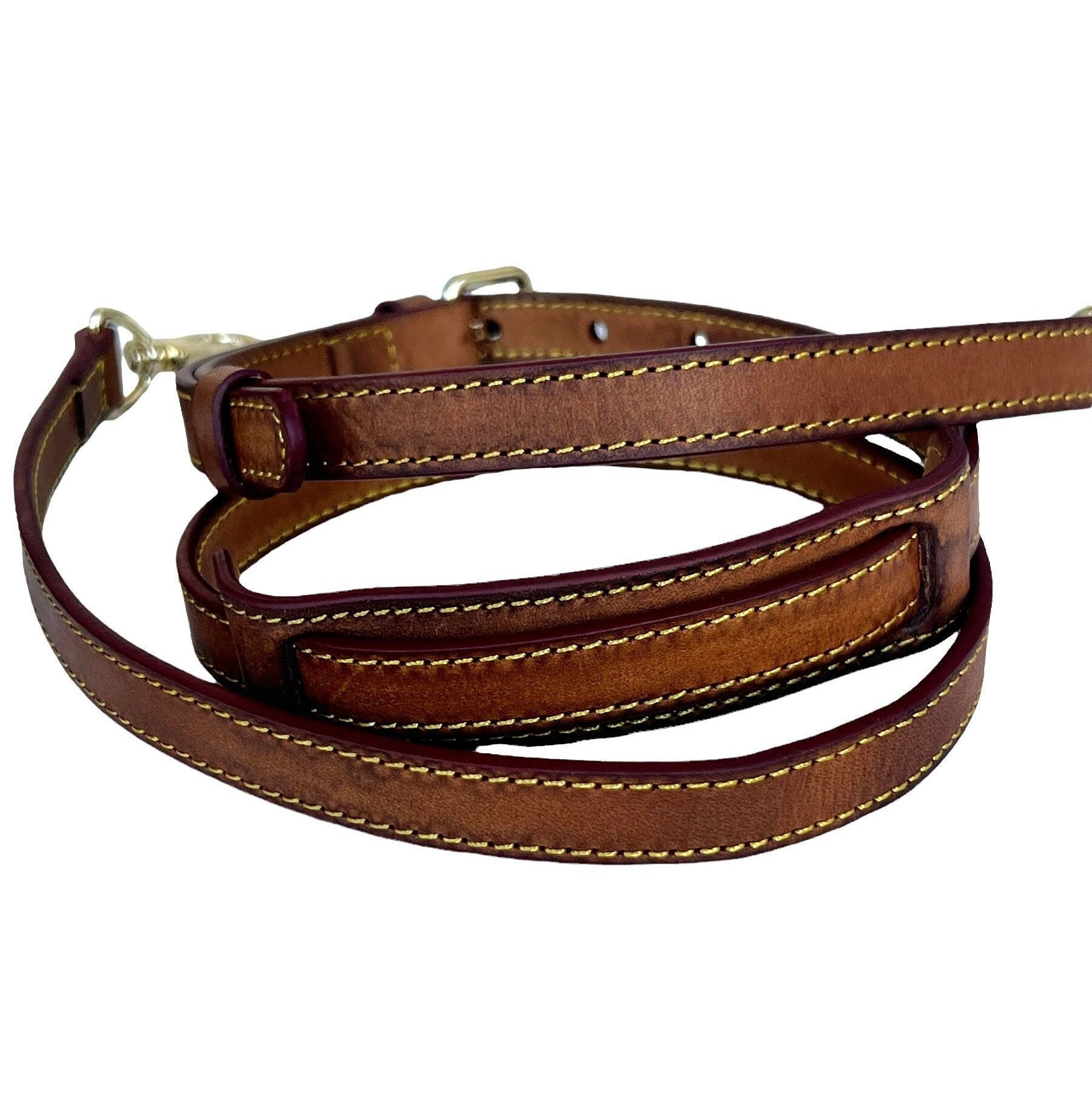 Adjustable Leather Shoulder Strap | Chic Sparrow Patina