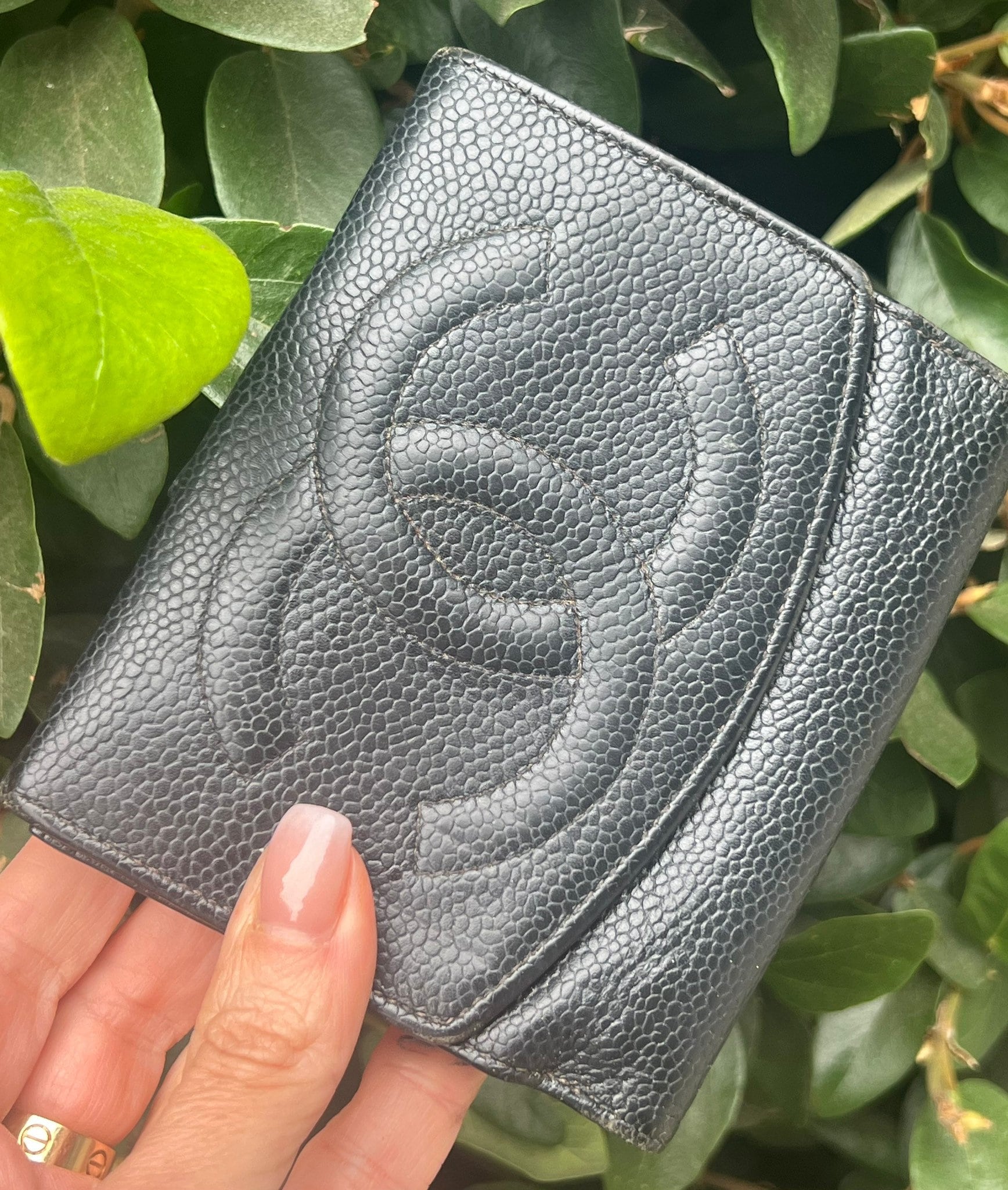 CHANEL Authentic Vintage Pre Owned CC Logos Wallet Pre -  India