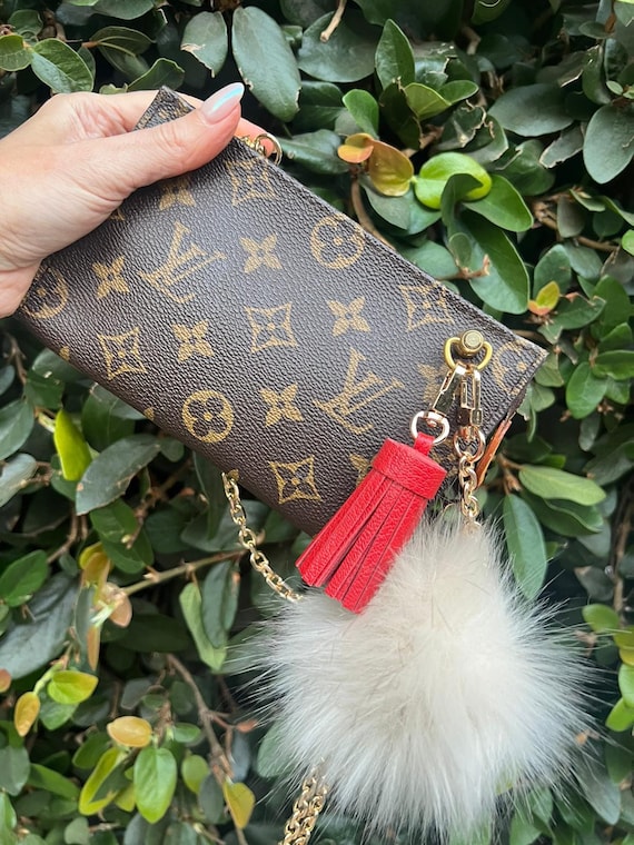 Louis Vuitton Monogram Canvas Tassel Bag Charm Louis Vuitton