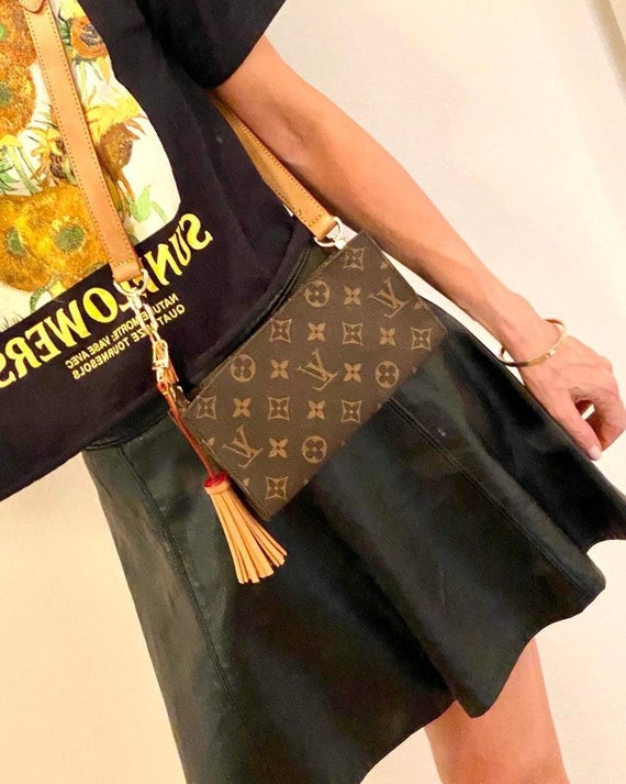 LOUIS VUITTON Authentic Bucket Clutch Bag LV Purse Etsy