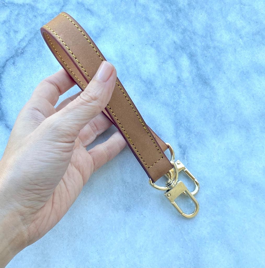 Vachetta Leather Top Handle Purse Strap- Real Vegetable Leather - Hone –  Sexy Little Vintage