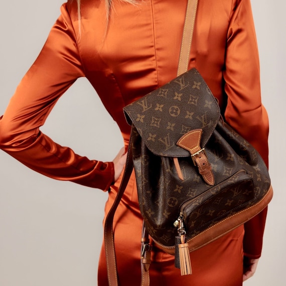 AUTHENTIC Louis Vuitton Montsouris Monogram MM Backpack PREOWNED