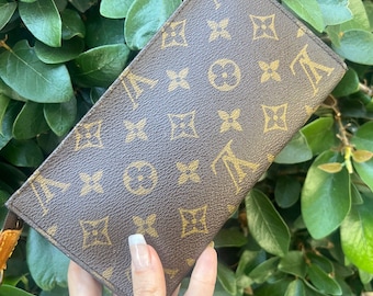 Authentic LOUIS VUITTON Accessory Pouch Gm Monogram Canvas