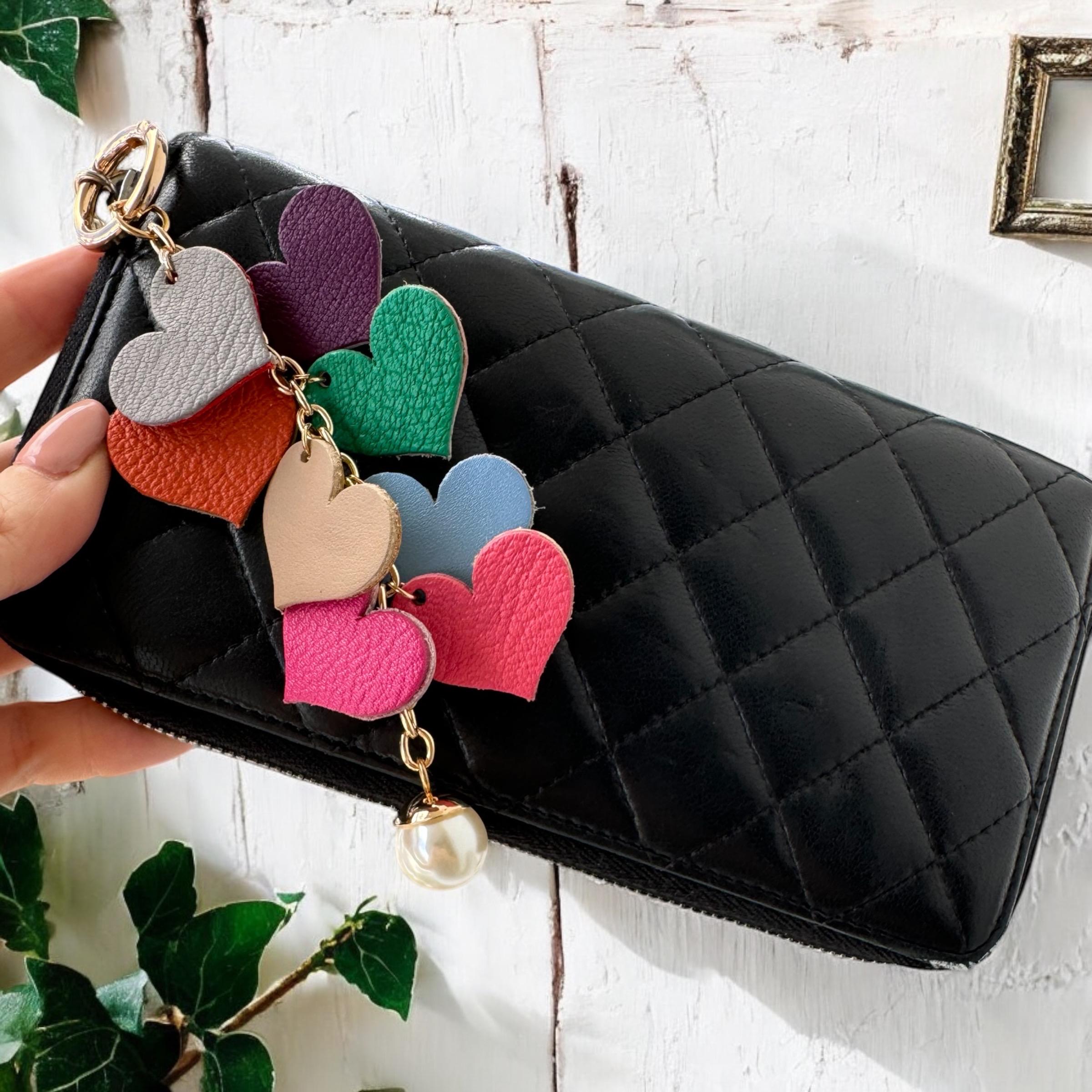 KYルイヴィトン カドゥナ LVハート バッグチャーム キーホルダー ハートが可愛い♪】Louis Vuitton☆バッグチャーム (Louis