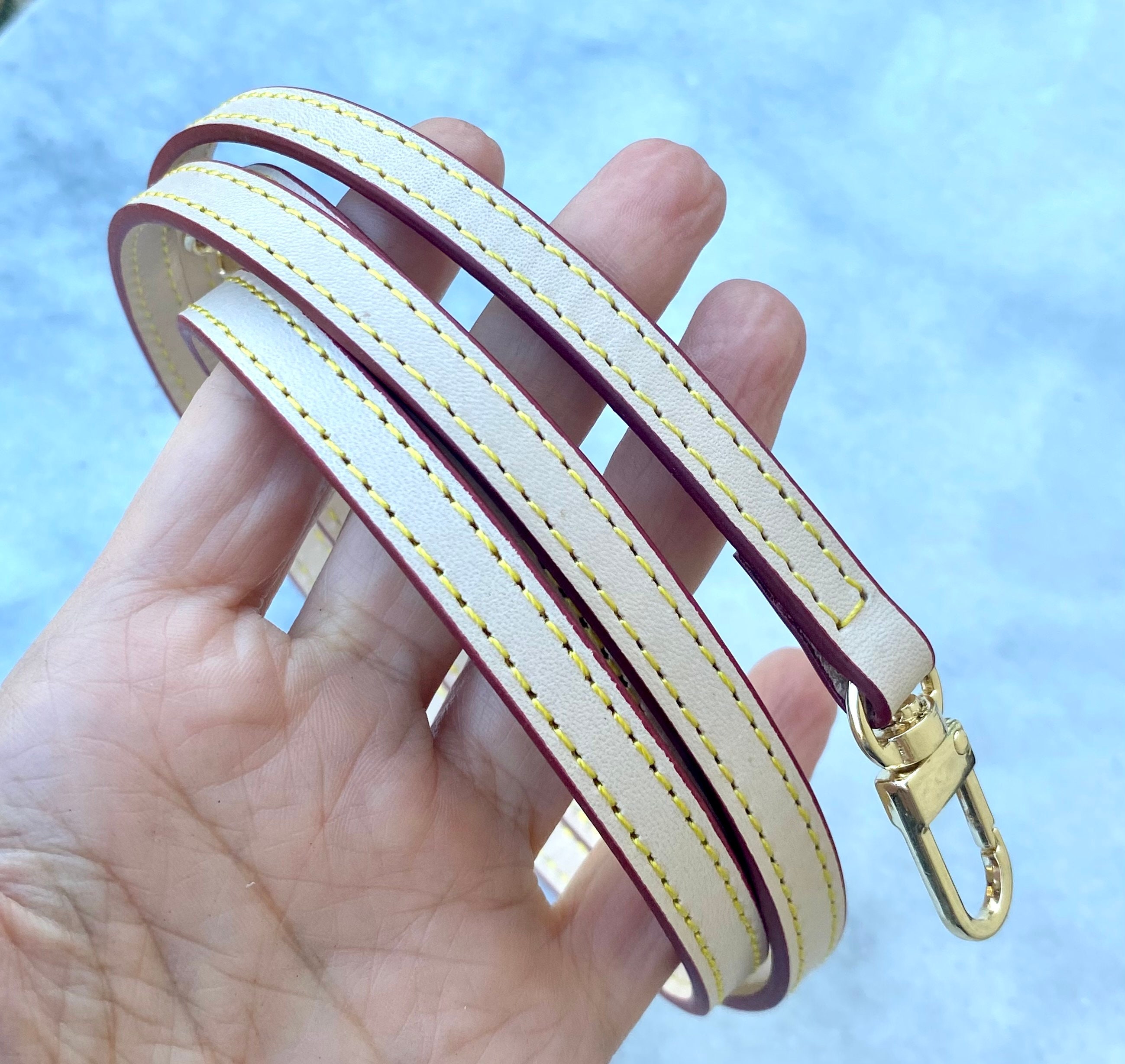 Buy Natural Vachetta Honey or Dark Brown Crossbody Strap Replacement Handcrafted Real Leather Strap for Pochette Clutch and Small Lux Purses Online in India Etsy