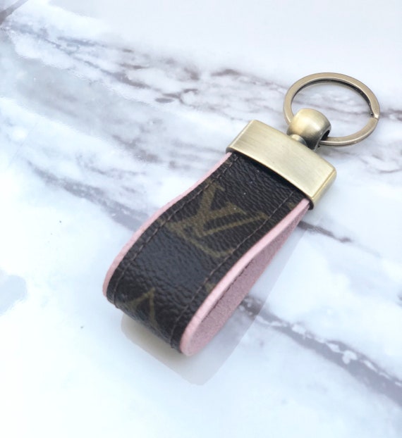 Repurposed Lv Card Holder Keychain Flashlight