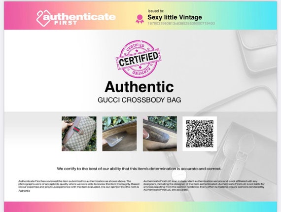 GUCCI Authentic Sherry Line Crossbody Bag Canvas … - image 3