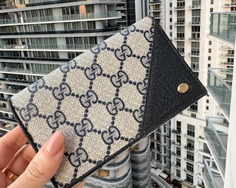 Floral Gg Supreme Money Clip Gucci Vintage GG Supreme Canvas