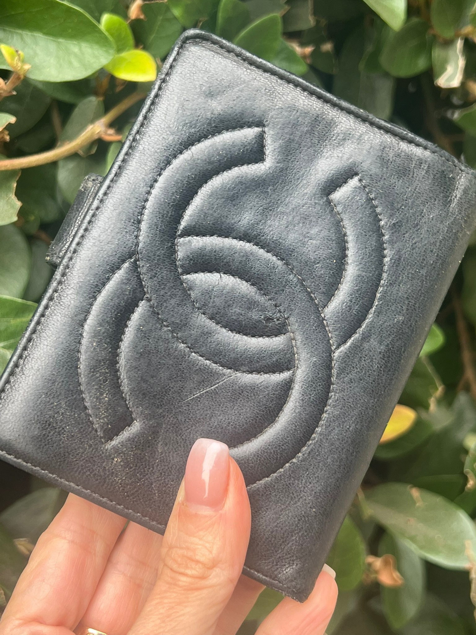 CHANEL MATELASSE 2023-24FW Lambskin Street Style Plain Leather Folding  Wallet (AP0230Y01480)【2023】