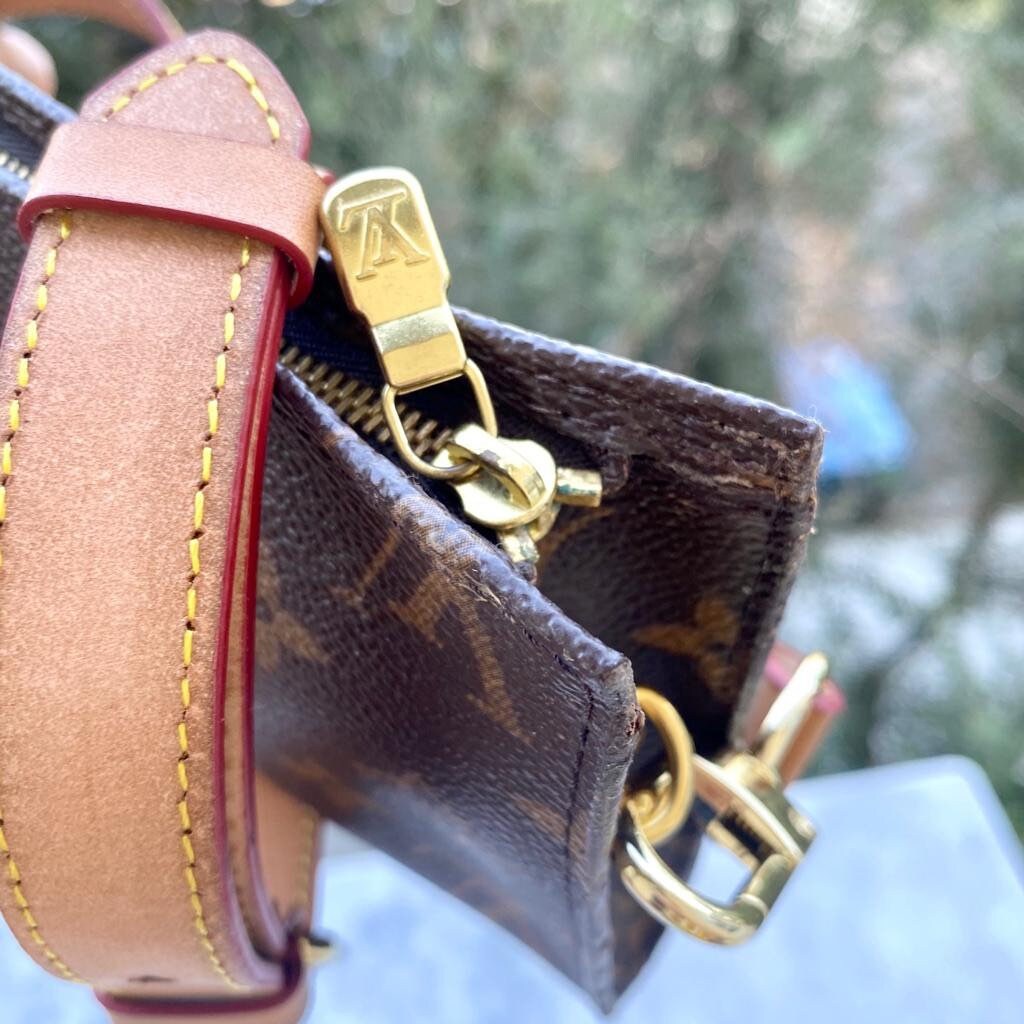 LOUIS VUITTON Authentic Bucket Clutch Bag LV Purse Etsy