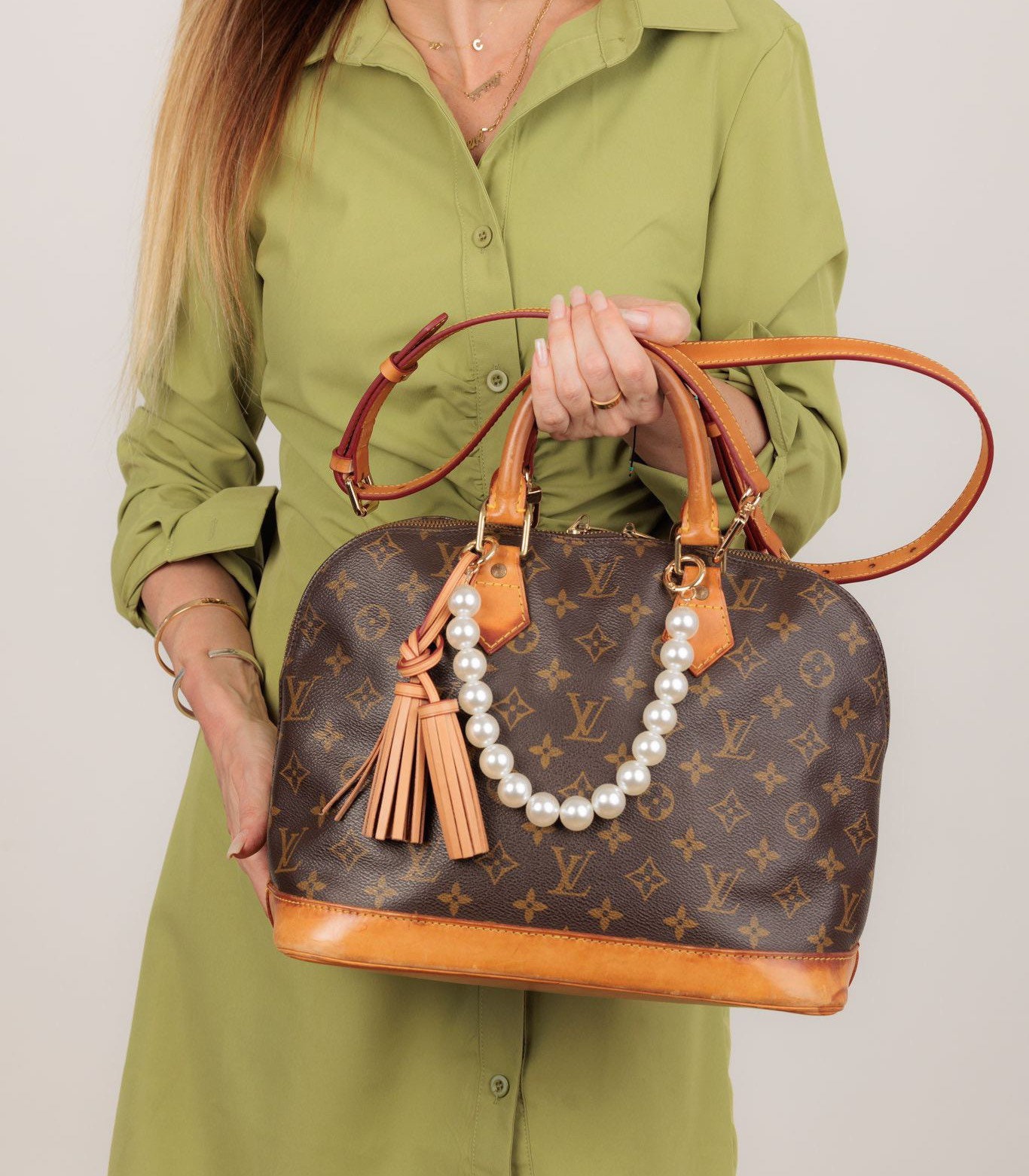 Louis Vuitton Alma Bb Brown Monogram