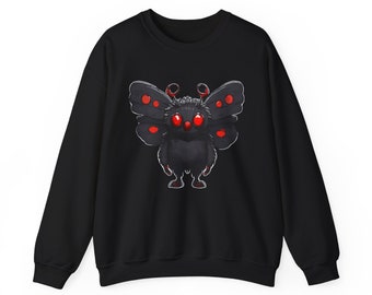 AU Mothman Unisex Heavy Blend™ Crewneck Sweatshirt by WOTW PRINTABLES