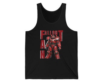 Fallout Fan Inspired  Unisex Jersey Tank by WOTW PRINTABLES