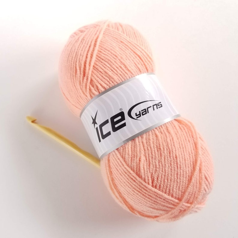 Ice Merino Light Yarn Crochet Yarn Knitting Yarn Craft Yarn DK Weight Yarn