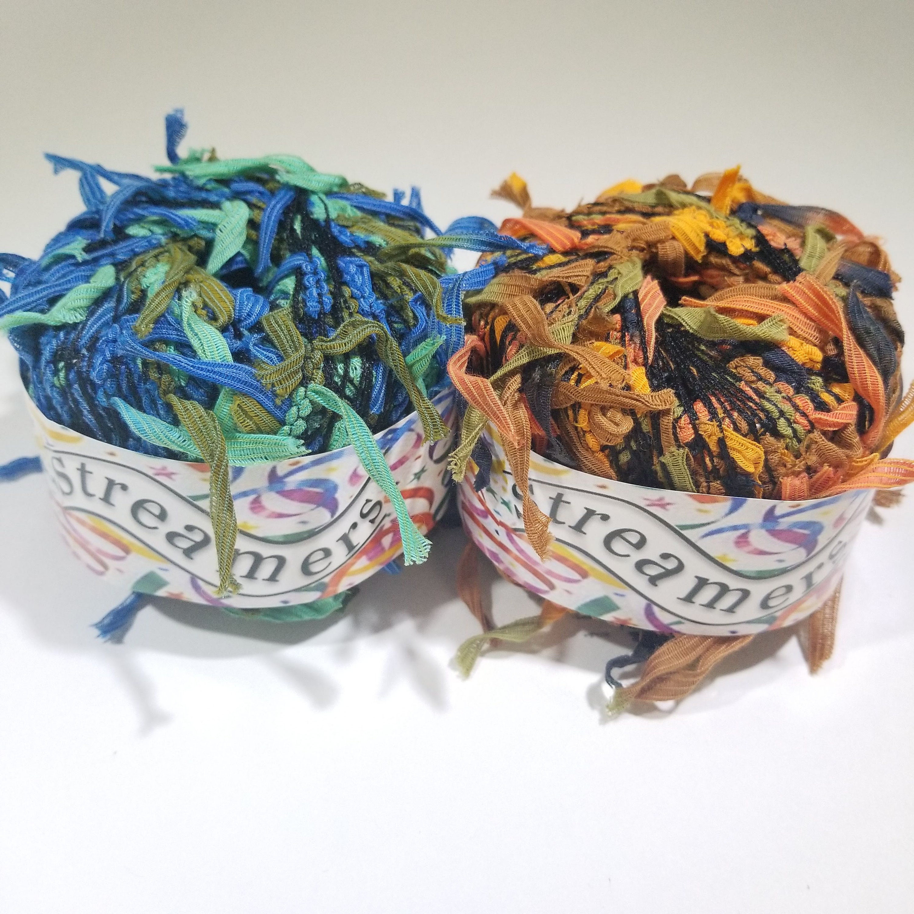 Streamers Yarn by Knitting Fever Novelty Yarn Textured Yarn Etsy