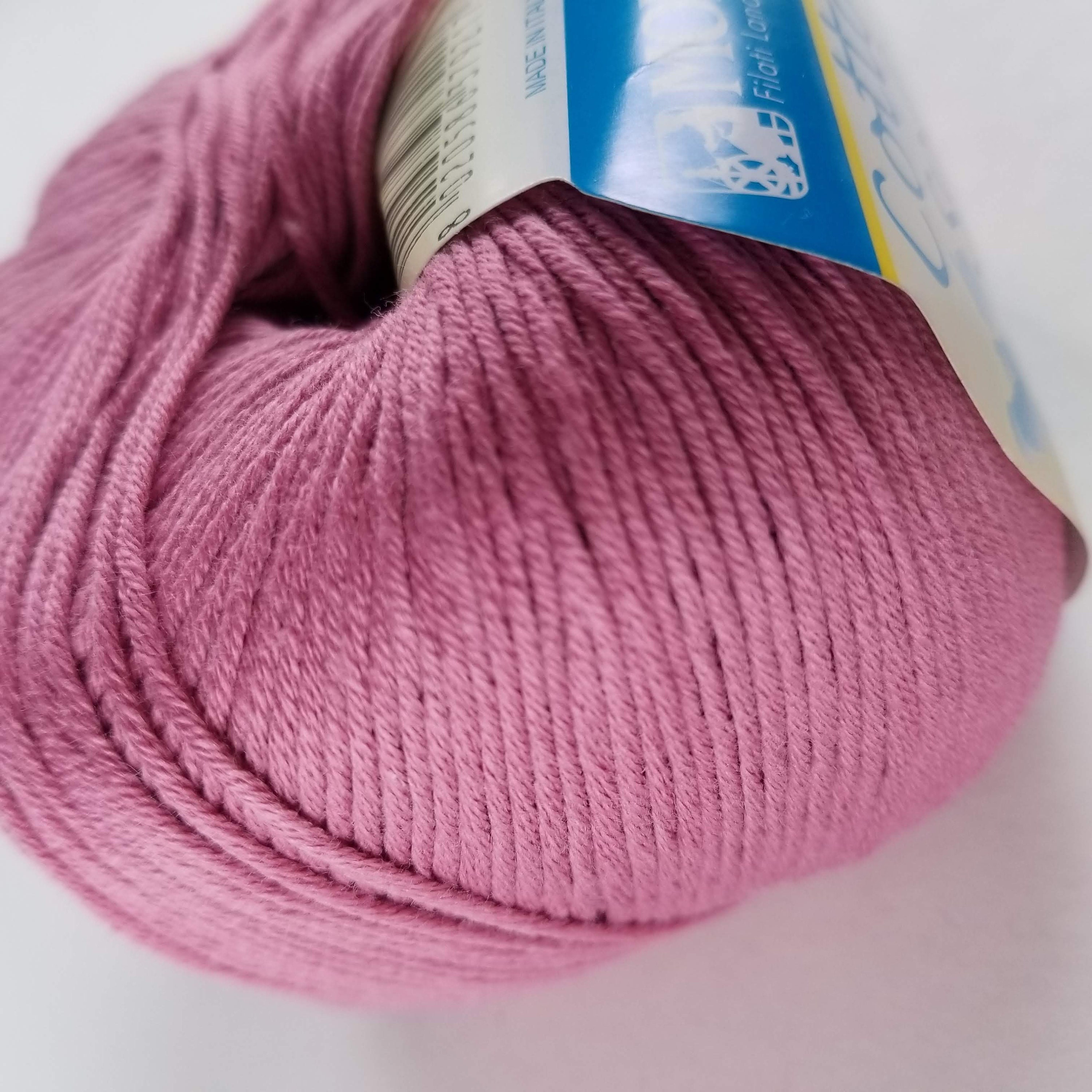 Mondial Cotton Soft Speciale Baby Yarn, Fingering Weight Yarn, Knitting