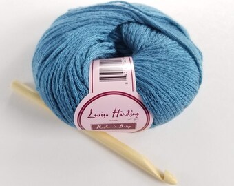 Louisa Harding Kashmir Baby Yarn, Wool Blend Yarn, Cashmere Blend Yarn, Sport Weight Yarn, Knitting Yarn, Crochet Yarn, Craft Yarn