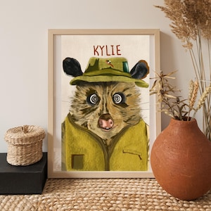 Fantastic Mr. Fox Kylie Illustration - Digital Download
