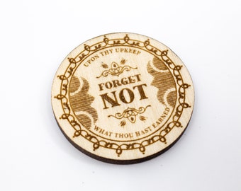 Magic The Gathering Upkeep Reminder Token - MTG Commander Player Gift Idea - EDH