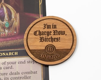 Monarch Token for MTG Magic The Gathering EDH - Monarch Coin