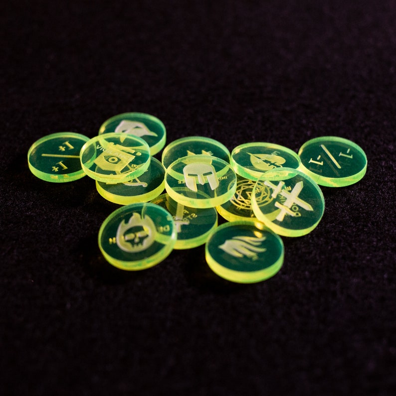 Magic The Gathering Static Ability Keyword Counter Tokens de Etsy México