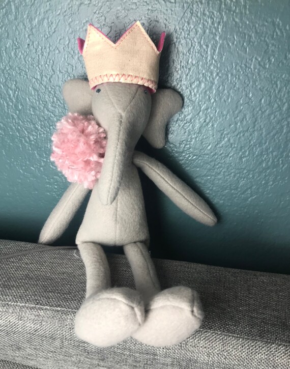 Stuffed Animal Handmade Elephant Stuffed Animal Elephant Etsy
