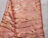 Traditional Peach Art Silk Designer Saree Zig Zag Printed Sari With Golden Plain Unstitched Blouse For Women Wear,Festive Wear