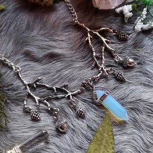 Branch chain FULL MOON NIGHT || Witch Witchcraft Witch Witchy Wicca Wiccan Wiccanjewelry Pagan Pagangoth Gothic Goth Strega Shaman Larp Medieval