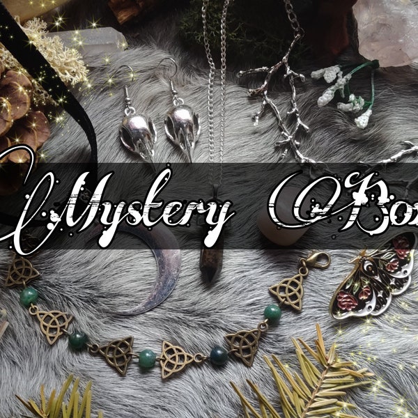MYSTERY BOX || Schmuckbox Wiccaset Wicca Wiccan Witch Witchy Hexenset Hexe Hexen Pagan Pagangoth Gothic Goth Überraschungsbox Mystery Mystic