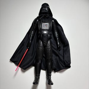 Vintage Star Wars Dark Vader 15&quot; Action Figure - 1978 - Includes Lightsaber/Cape