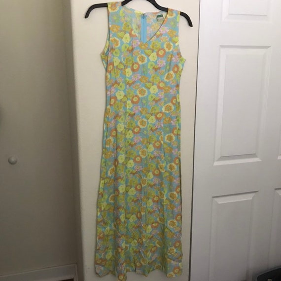 benetton maxi dress