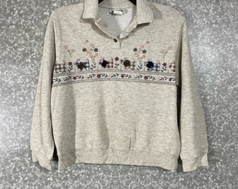 Pull vintage Scottie pour chien avec collier Teddi - Taille PL - Grandmacore des années 90