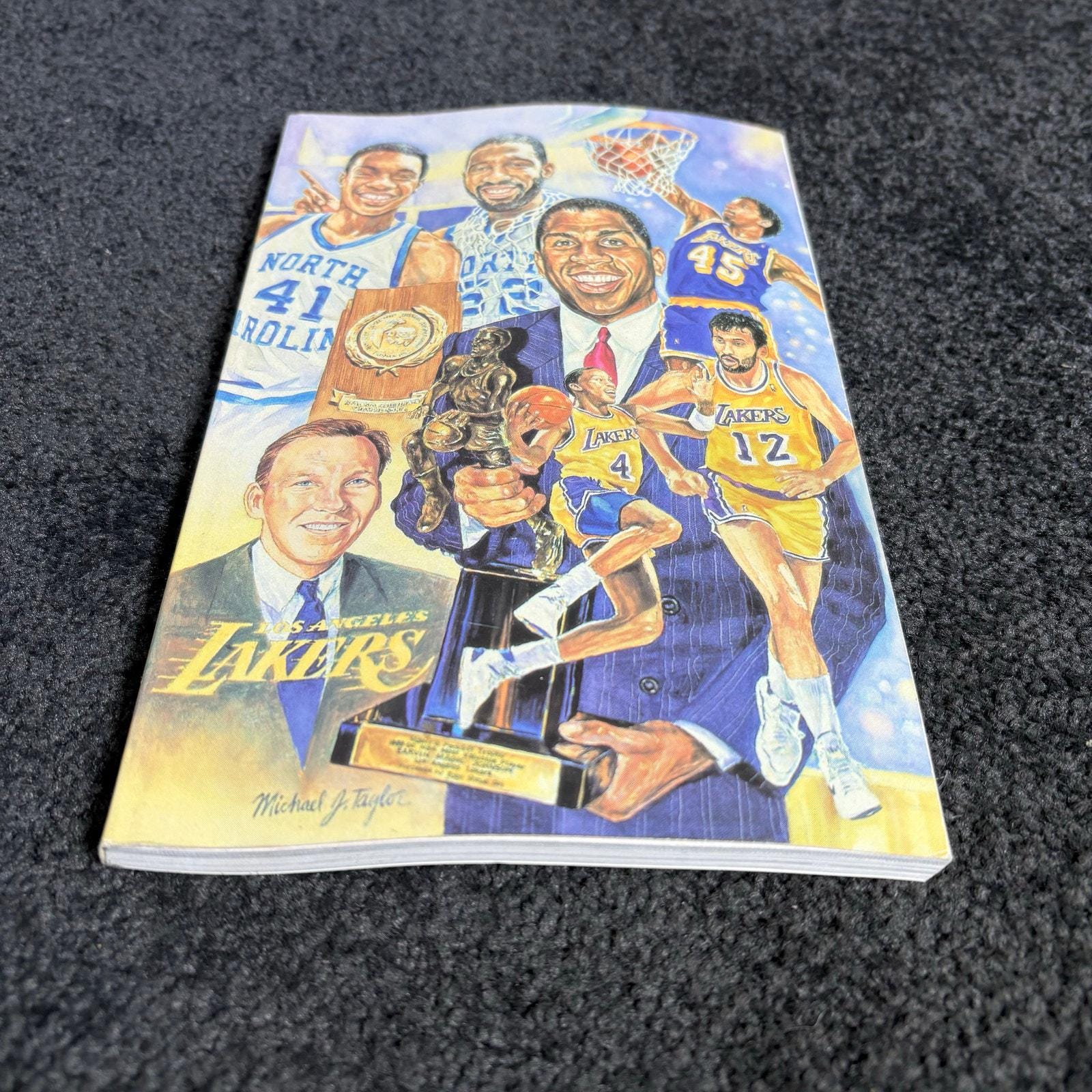 Los Angeles Lakers Vintage Media Guide 1990-1991 - Basketball Ephemera ...