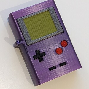 GameBoy Zippo Windproof Lighter Handmade Gaming Nostalgia 3D Printed