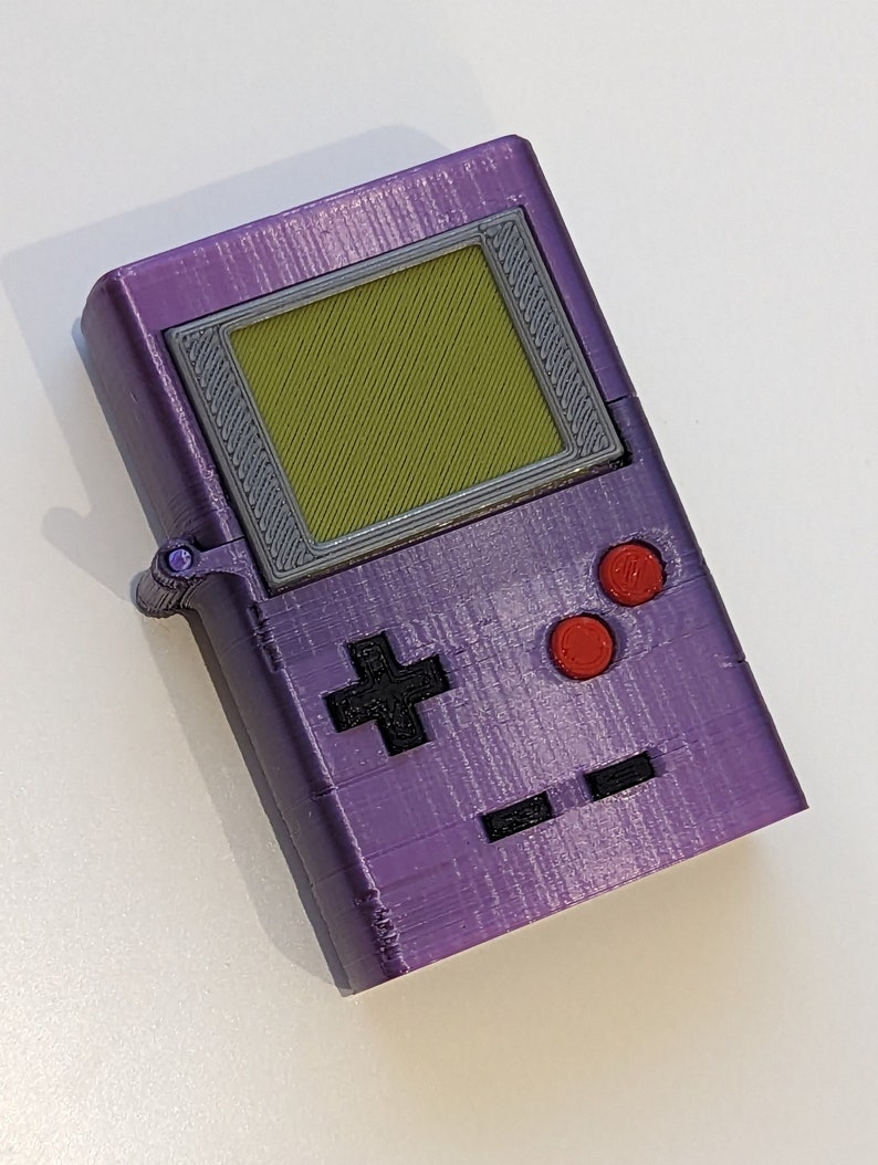GameBoy Zippo Windproof Lighter Handmade Gaming Nostalgia 3D Printed