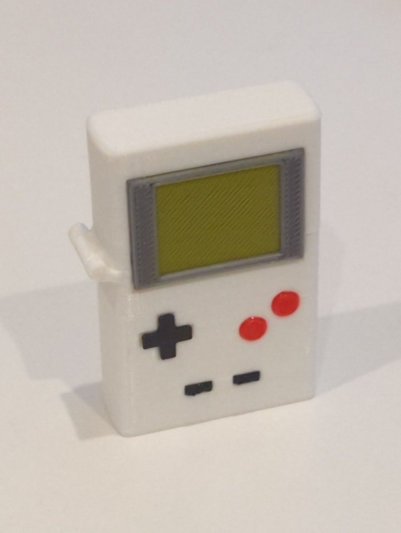 GameBoy Zippo Windproof Lighter Handmade Gaming Nostalgia 3D Printed