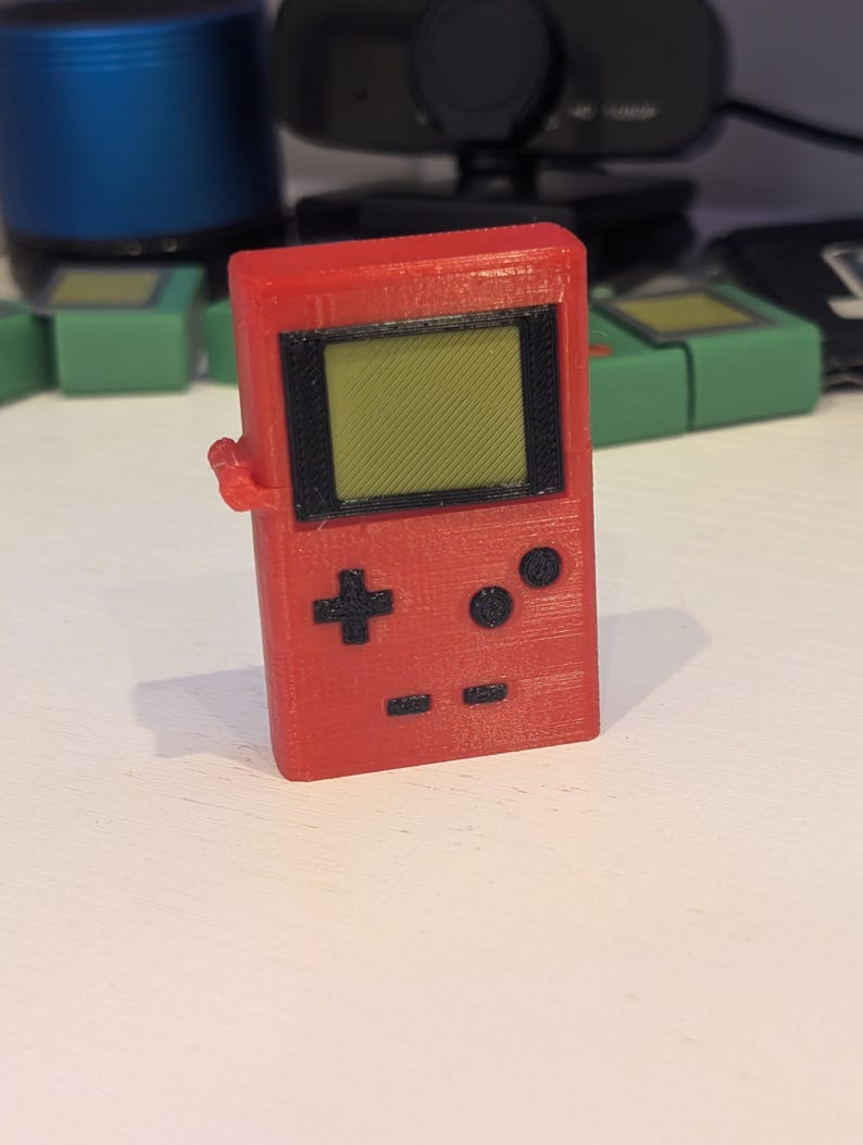 GameBoy Zippo Windproof Lighter Handmade Gaming Nostalgia 3D Printed