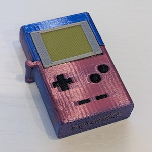 GameBoy Zippo Windproof Lighter Handmade Gaming Nostalgia 3D Printed