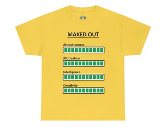 Zabawna koszulka Maxed Out