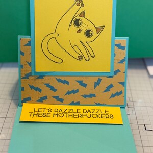 Let’s Razzle Dazzle These Motherfuckers Snarky Handmade Card