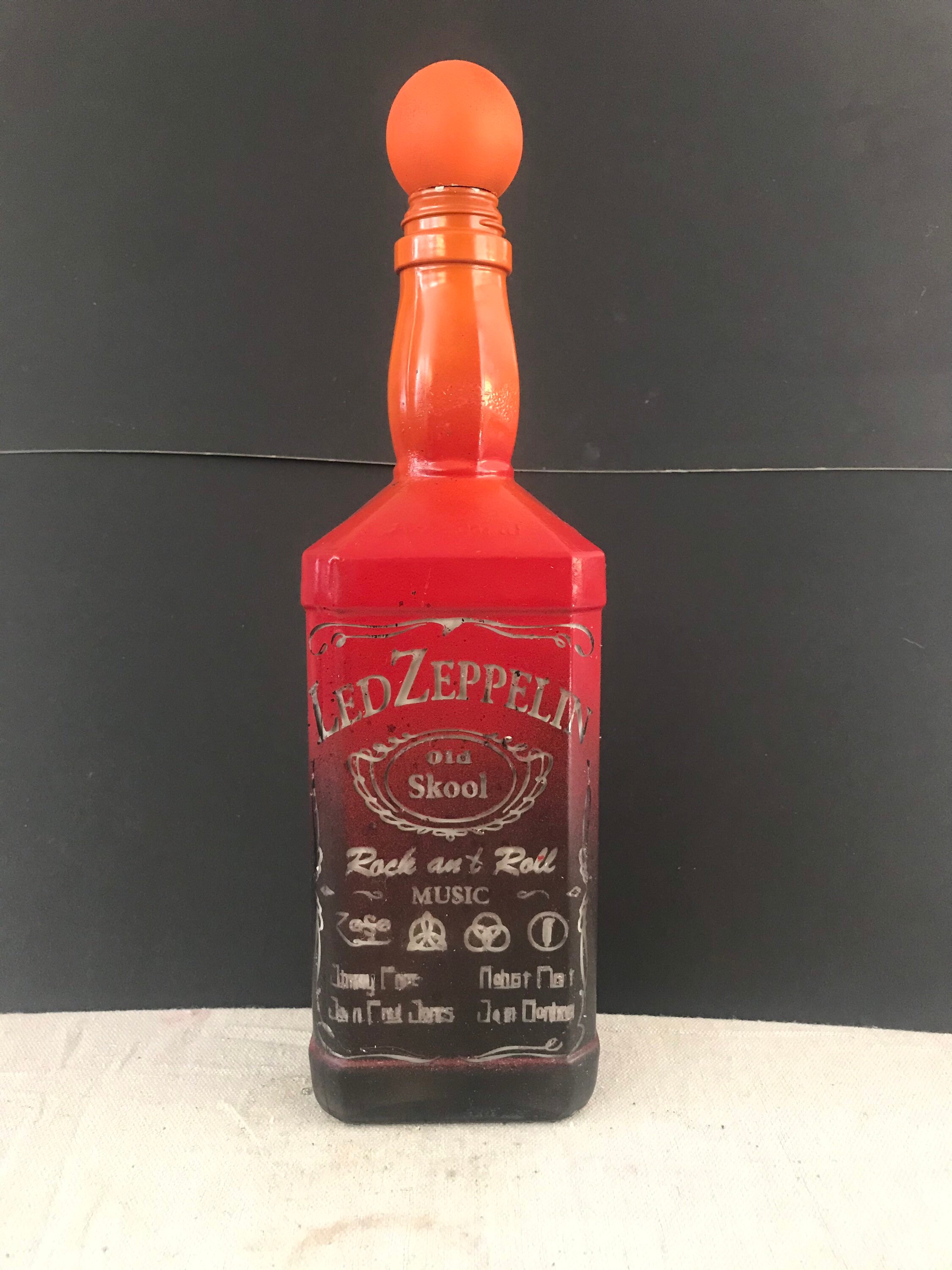 Repurposed Jack Daniels Bottle Incense Burner Name of - Etsy