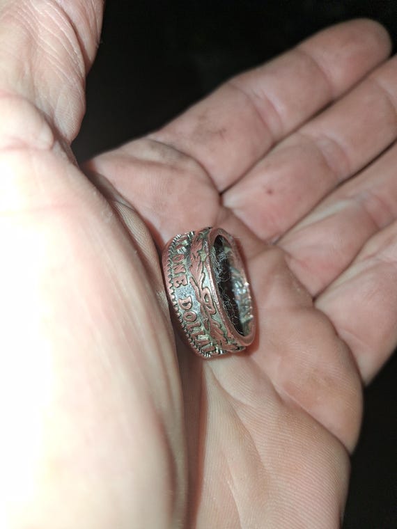 1921 copper ring - image 1