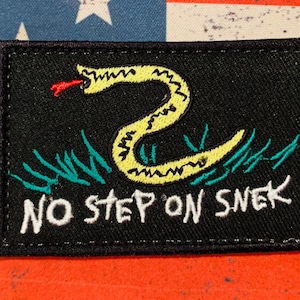 Tactical Patch - No Step on Snek