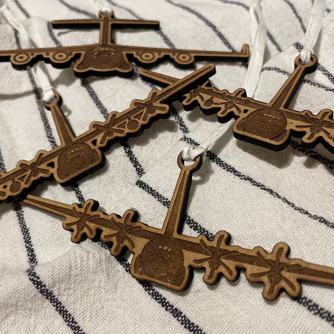 Airplane Ornaments Custom Order Etsy